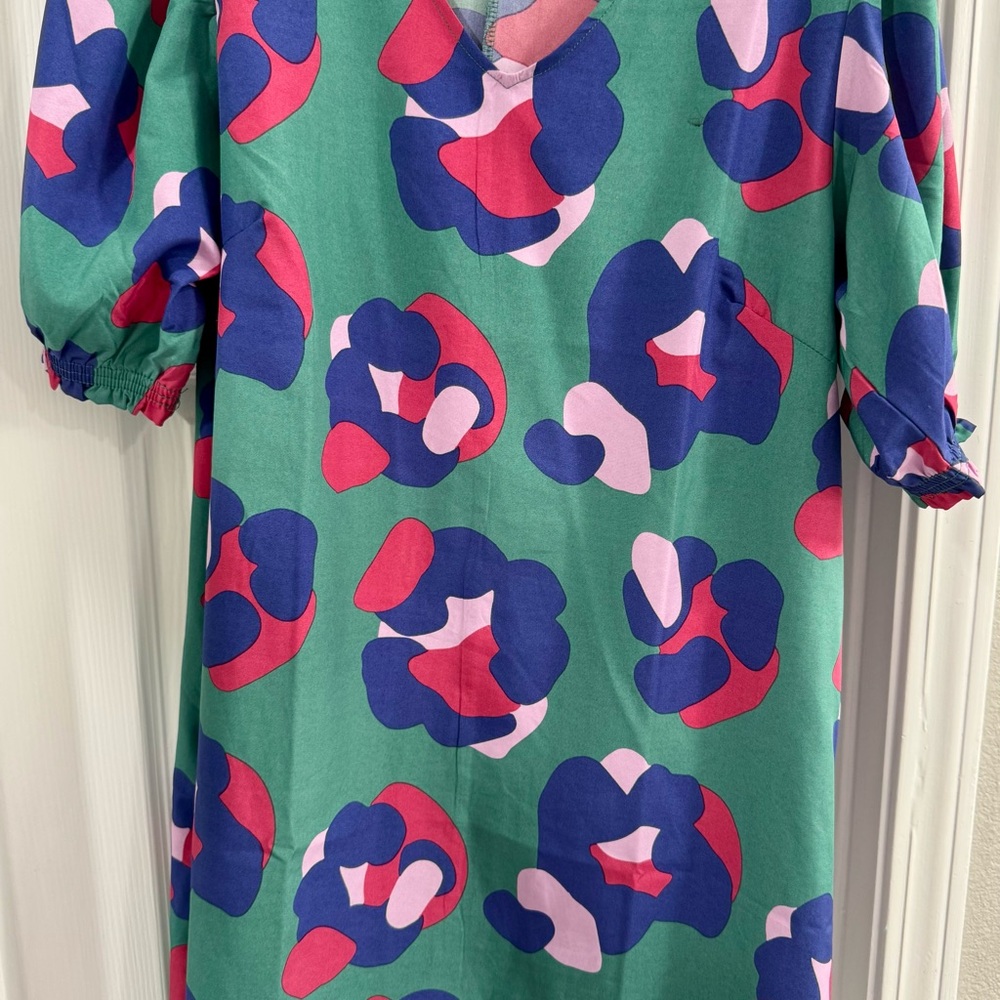 Colorful Floral Women's Dress